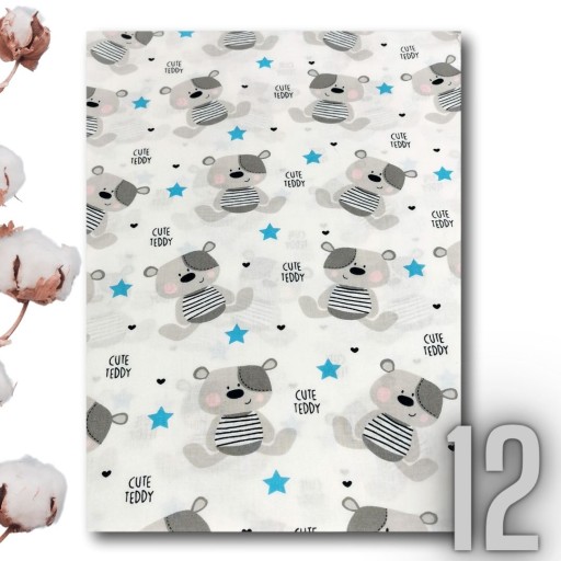 Posteľná plachta 120x60 bavlna s gumičkou Patterns Boy