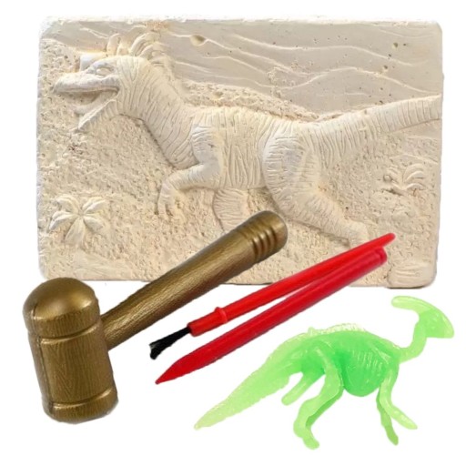 MALÝ ARCHEOLÓG VYKOPÁVANIE DINOSAUROV DINOSAURS FOSSILE DINOSAURS