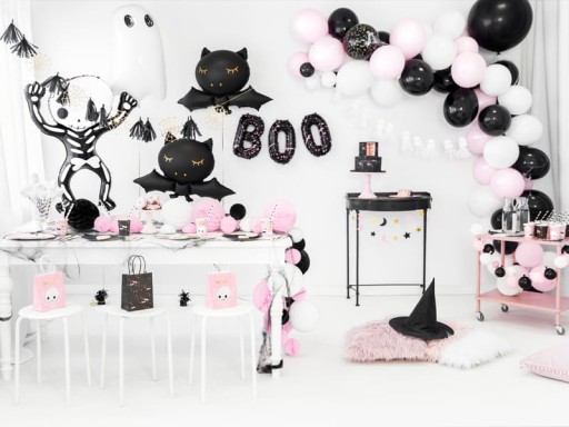 Slamky na pitie Black White Stripes Birthday Party 10ks