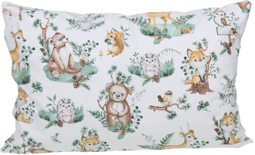OBLIEK NA VANKÚŠ 40x60 cm BAVLNA 100% JASIEK BABYMAM Zips