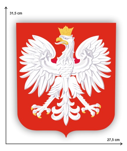 Veľký poľský znak (~ formát A3, hrubý papier 300 g)