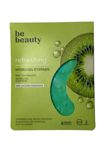 Vegánske hydrogélové náplasti na oči S KIWI BE BEAUTY