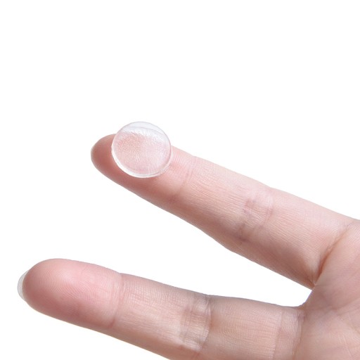 SAMOLEPIACI NÁBYTOKOVÝ NÁBYTOK SILIKÓNOVÉ NÁHRÁTKY NA DVERE 5 x 2 mm 50 ks