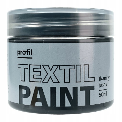 Farba na svetlé látky PROFIL 50ml šedá