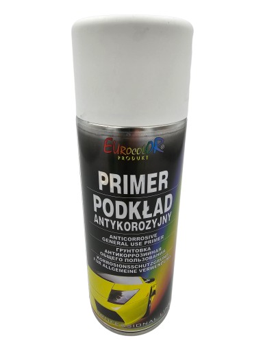 EUROCOLOR Antikorózny základný náter WHITE PRIMER 400ml