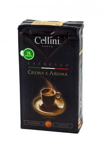 Káva CELLINI CREMA E AROMA 250g, mletá