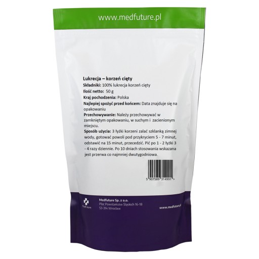 Sladké drievko rezaný sušený koreň 50 g