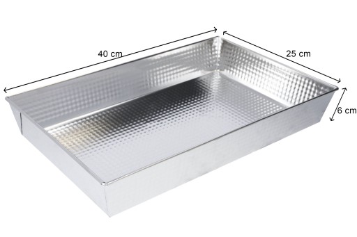 Obdĺžnikový plech na pečenie 40x25