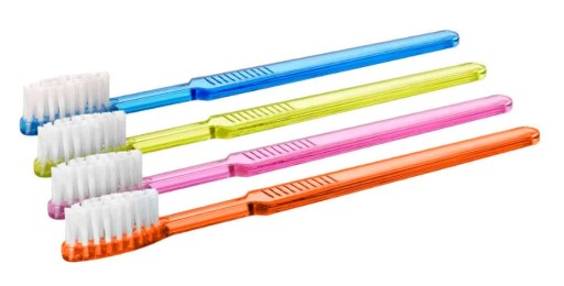 ZUBNÁ KEFKA S PASTA - JEDNORAZOVÁ 10 ks.