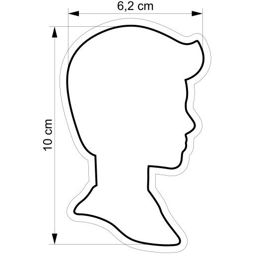 Vykrajovač na perník a sušienky Formička Film Fairy Tale Bábika Barbie Ken 10cm