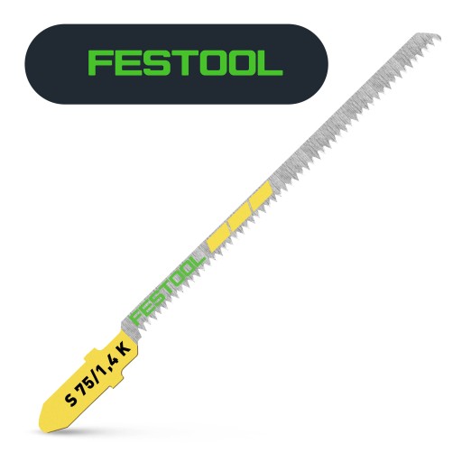 Čepeľ do priamočiarej píly Festool WOOD CURVES S 75/1,4 K 204267