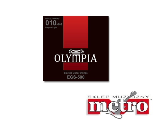 STRUNY ELEKTRICKEJ GITARY 10-46 OLYMPIA EGS500