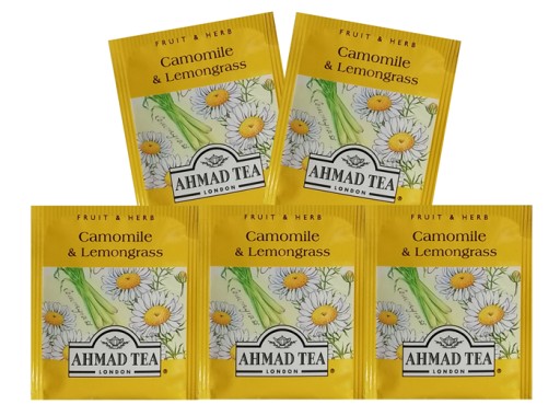 Čajová súprava Harmanček Lemongrass Ahmad 5 šálok
