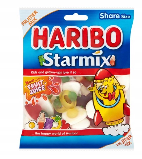 Mini balenie želé Haribo Starmix Chlapčenské darčekové darčeky Holidays