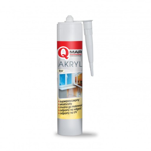 Akryl, 300 ml, biela