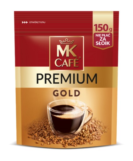 MK Cafe Premium Gold instantná káva 150g