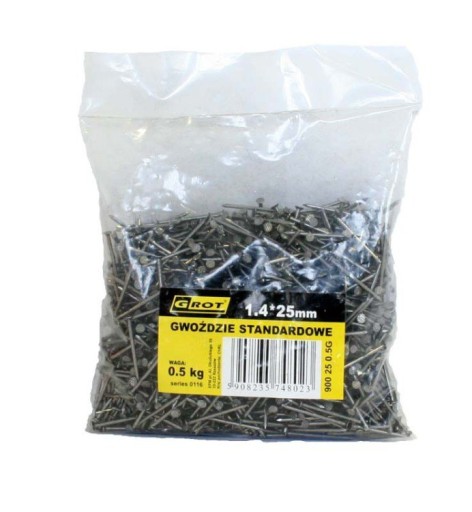 KCHTY ŠTANDARDNÉ 1,4*25MM OP 0,5 kg