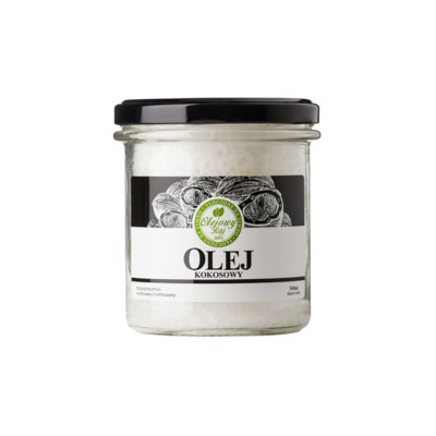 Za studena lisovaný nerafinovaný kokosový olej 340 ml Olejowy Raj