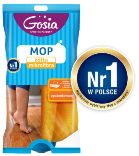 MOP SUKŇA Z MIKROVLÁKNA NÁHRADA MOPU PN 3329