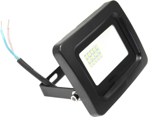 LED FLOODLIGHT 10W 6000K ČIERNA 880lm ZELENÁ