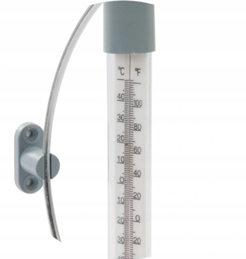 VONKAJŠÍ TEPLOMER ZA OKNO NA STENU, VEĽKÝ 230mm