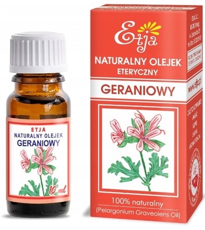 PRÍRODNÝ GERANIA OLEJ Esenciálny olej Etja