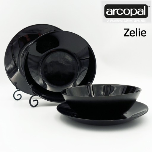 Miska šalátová 16cm Zelie čierna Arcopal Luminarc