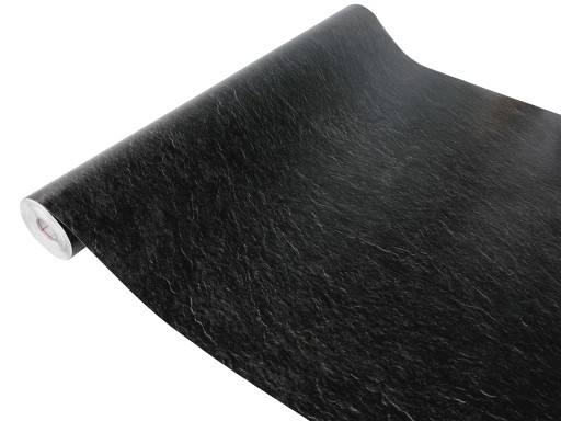 Nábytková dyha Black Slate Dark Matt PVC fólia