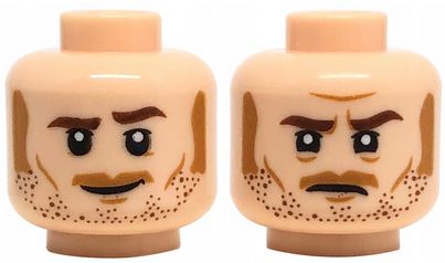LEGO HEAD - OBOJSTRANNÁ HLAVA Č. 3626cpb2124