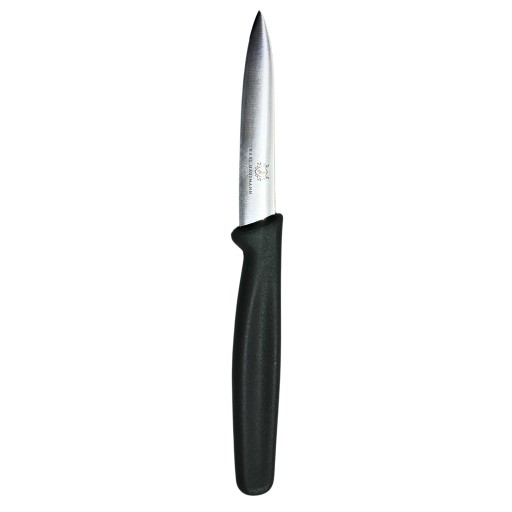 Kuchynský nôž 8cm rovný nôž čierny Karl Hausmann