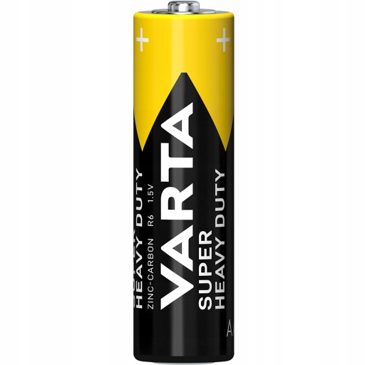 VARTA BATÉRIE AA R6 CARBON-ZINC HEAVY DUTY x4