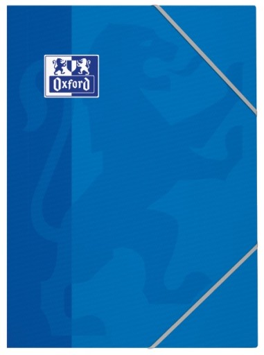 Oxford Touch Folder s elastickým pásom A4 modrá