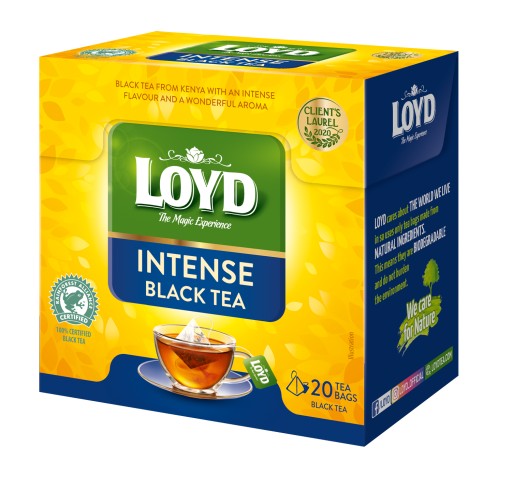 Klasický intenzívny čierny čaj Express 100% čierny čaj 20T LOYD