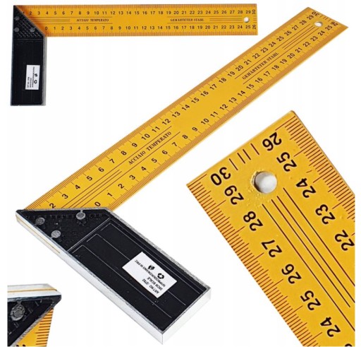 KONŠTRUKČNÝ TESARSKY UHOL S 30CM 300mm CRIENTOVANIE