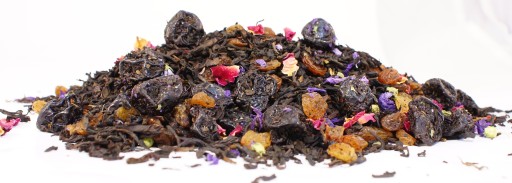 List čierneho čaju BLACK CHERRY 50g AKCIA!