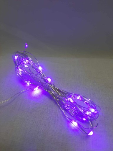 LED drôtené svietidlá 20 PURPLE
