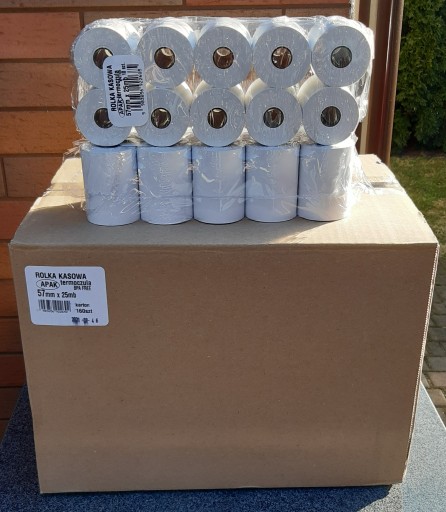TEPELNÁ ROLEČKA 57X25 NA HOTOVOSŤ, TERMINÁL, 10 KS.