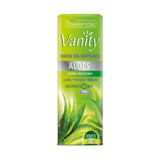 Bielenda Vanity - Aloe Cream pre bezpečnú depiláciu