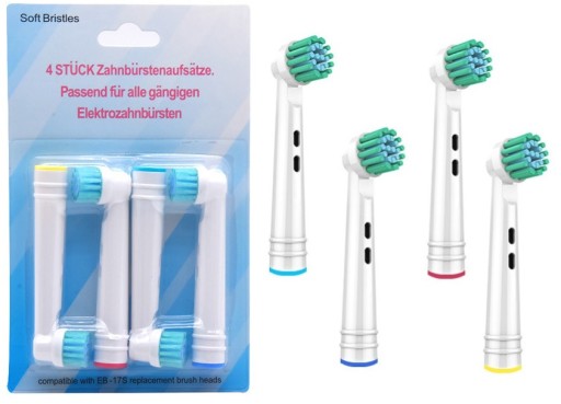 Hlavice zubnej kefky Oral-B Braun EB17S-P 4 ks