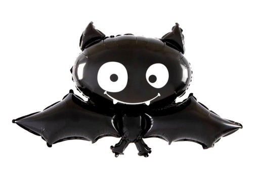 Fóliový balón Black bat Halloween 60*72 cm