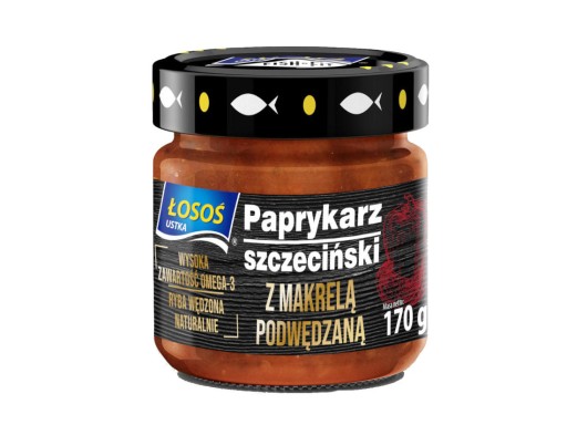 Paprykarz Szczeciński s makrelou Losos Ustka 170 g