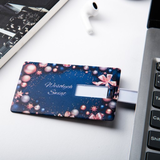 Karta Pendrive 16 GB 2.0 s UV potlačou FIREMNÝ GADGET VIANOČNÝ DARČEK