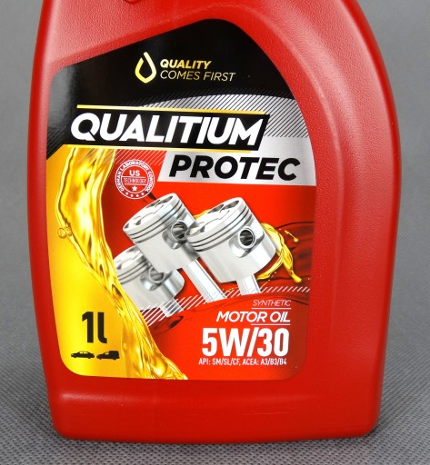 QUALITIUM PROTEC SYNTETICKÝ OLEJ 5W30 A3/B4 1L