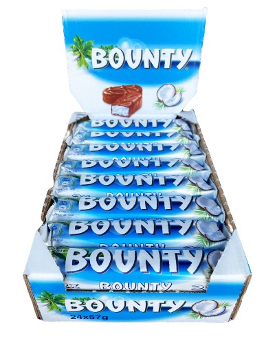 BOUNTY tyčinka kokosová čokoláda 57g