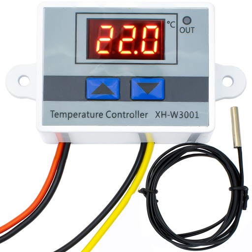 ELEKTRONICKÝ TERMOSTATOVÝ REGULÁTOR TEPLOTY DIGITÁLNY OVLÁDAČ 1500W 230V