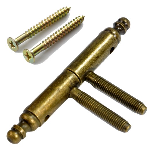 RETRO NASTAVITEĽNÝ SKRUTKOVÝ PÁN 15 mm starožitný bronz
