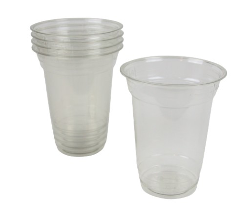 PET hrnček 300/430ml TRANSPARENT na nápoje a'50