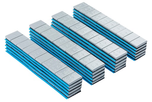Závažia z lepenej ocele 5g 20ks Grey Fivestars