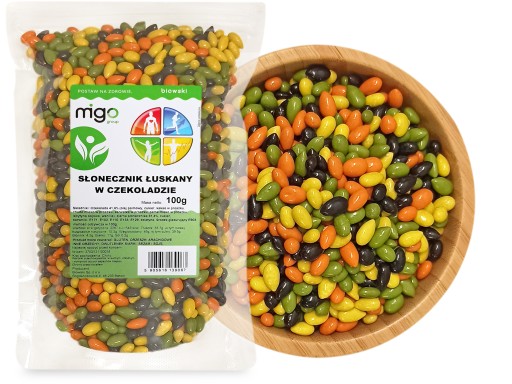 Slnečnicové semienka v čokoláde - 100g - MIGOgroup