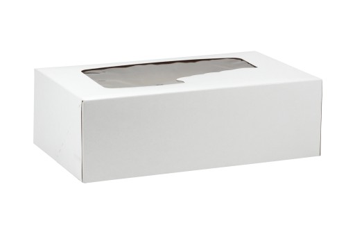 KRABIČKA NA DONUTS TORTA s okienkom 25x15x8 5 ks.
